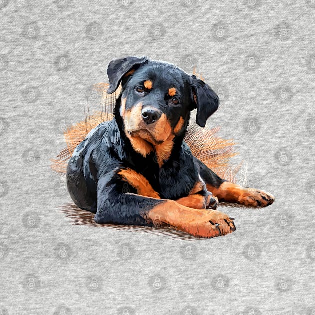 Rottweiler Welpe by sibosssr